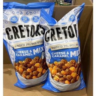 Bánh bắp cretors mix 2 vị caramel và cheese 907g