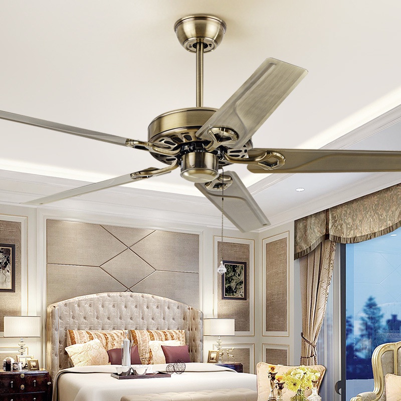 Quạt Trần Động Cơ 1 Chiều , Công Suất 90w, Lõi Đồng 2 Chiều Gió, Có Điều Khiển Từ Xa Tiện Lợi