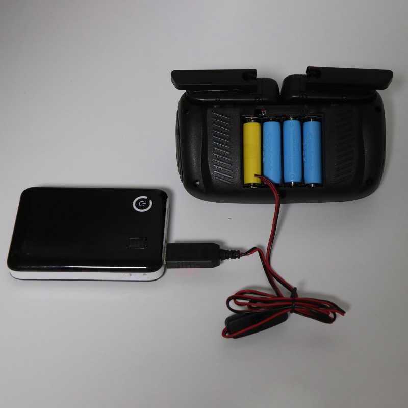Bộ 4-8 Pin AAA Chuyển Đổi Từ USB 3.0 Sang 5V-12V AAA