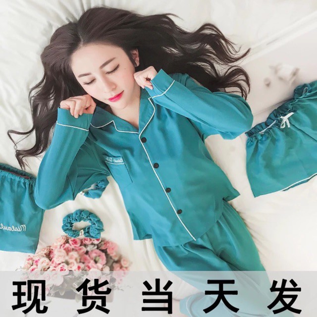 [SIÊU RẺ] Set đồ ngủ pijama đồ ngủ dài tay đồ ngủ hai dây - (hàng loại A) | BigBuy360 - bigbuy360.vn