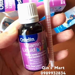 Vitamin D Ostelin 20ml của Úc