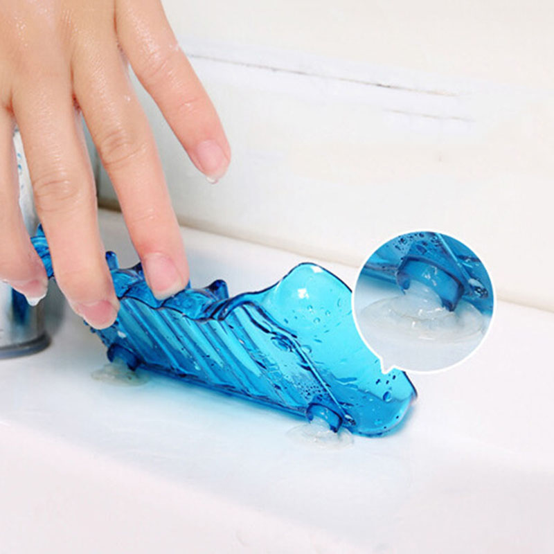 Khay Đựng Xà Phòng Bằng Nhựa 4 Màu Sắc Tùy Chọn Có Giác Hút Tiện Dụng Cho Nhà Bếp Nhà Tắm