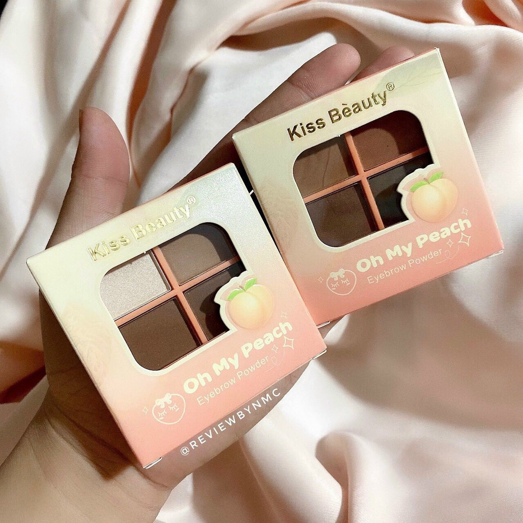Bột tán chân mày Kiss Beauty Oh My Peach 🍑 | BigBuy360 - bigbuy360.vn