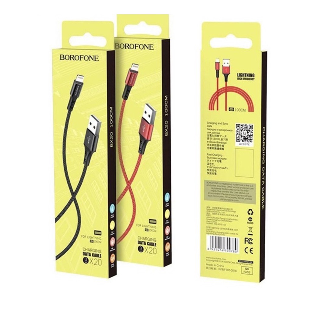BOROFONE - Dây Cáp Sạc BX20 1M