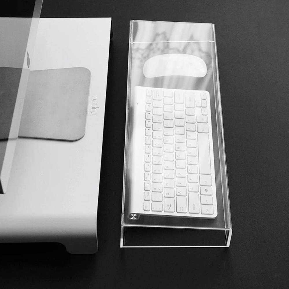 Nắp mica che bụi chống nước cho bàn phím apple cover magic keyboard tấm acrylic ngăn bụi magic mouse trong suốt đủ size