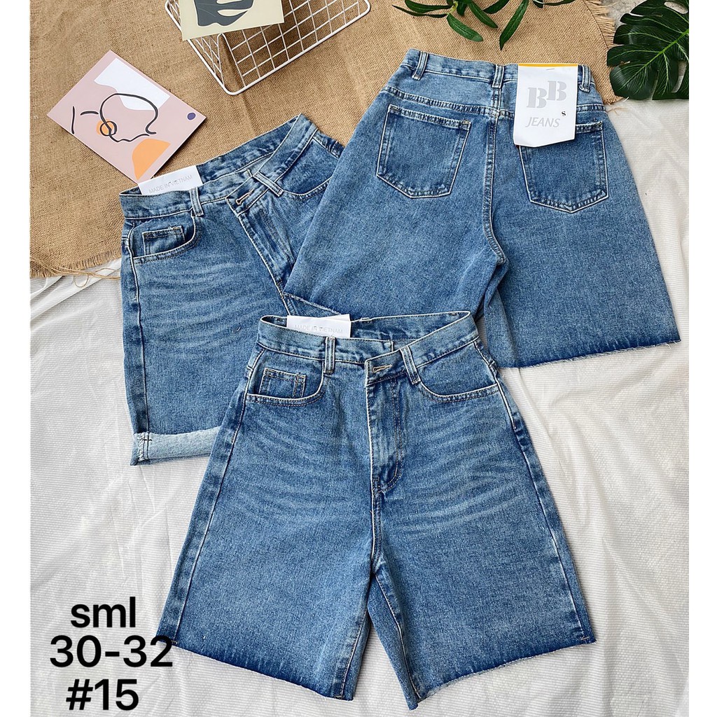 Quần jean nữ rách ngố lững nhiều mẫu không giãn ( size đại 30,31,32 ) | BigBuy360 - bigbuy360.vn