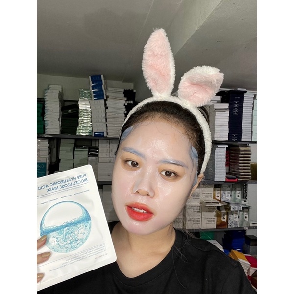 Mặt nạ làm trắng, cấp ẩm Biocellulose Mask Pure Hyaluronic Acid 20 gr
