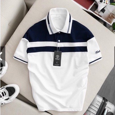 - Áo thun nam POLO thiết kế vải cá sấu cotton cao cấp ngắn tay cực hot