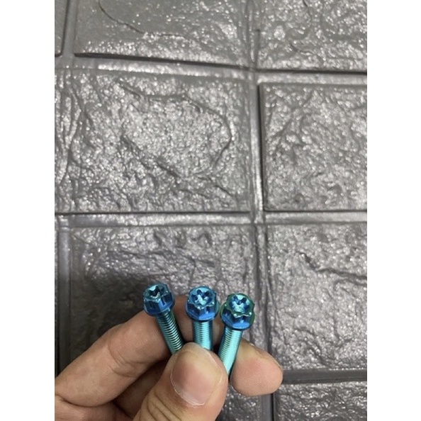 Ốc TITAN GR5 6li40 Đầu Salaya  Che Két Nước Vario/AB/Click/Sh/Lốc Máy Cùng Kích Thước...