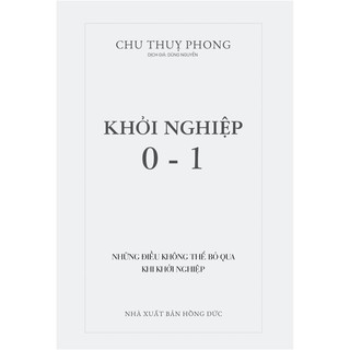 Sách-Khởi nghiệp 0.1