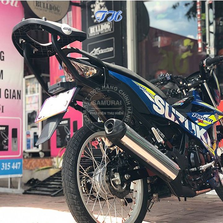 Baga sau givi HRV đặc biệt chịu lực cao gồm đế cho xe SUZUKI RAIDER FI / SATRIA HRV-RAIDER150FI