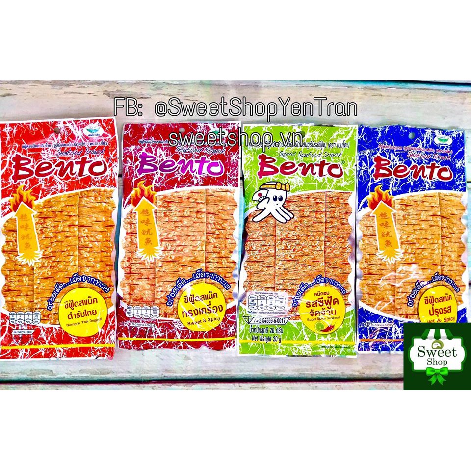Mực bento gói lớn 20gr-Thái Lan
