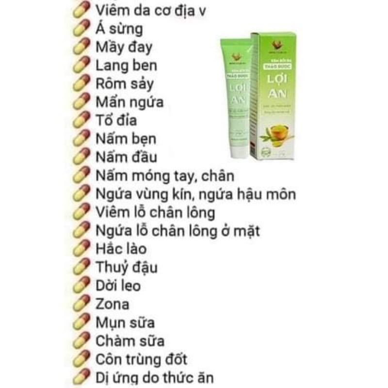 Kem Bôi Da Lợi An