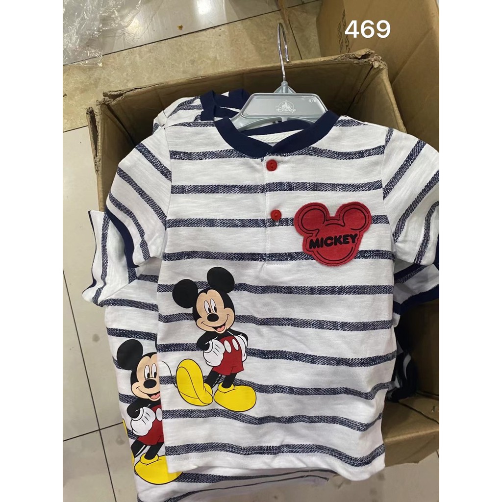 Áo phông Mickey bé trai mềm mát