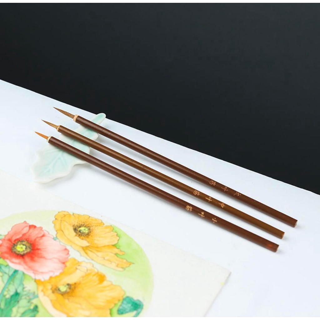 Cọ thư pháp Hiệp Cân Thân Trúc