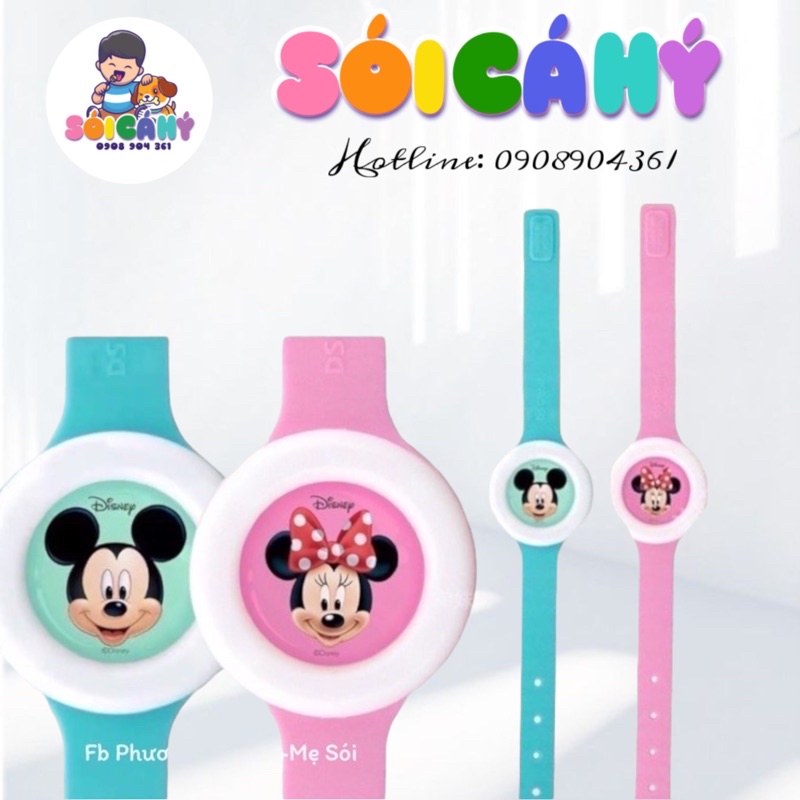 Vòng đeo tay đuổi muỗi Korea Disney