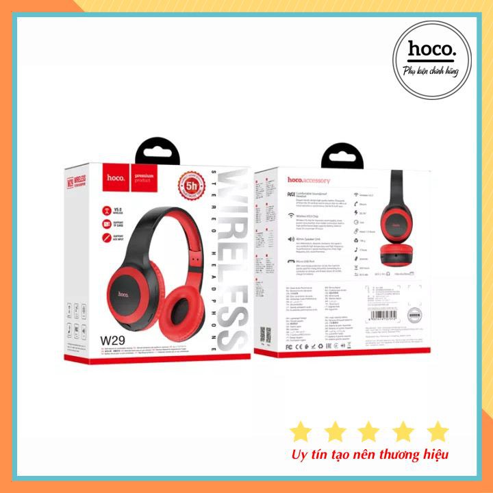 Tai Nghe Bluetooth V5.0 Có Mic Hoco W29/ Hoco W30 - Hàng Chính Hãng