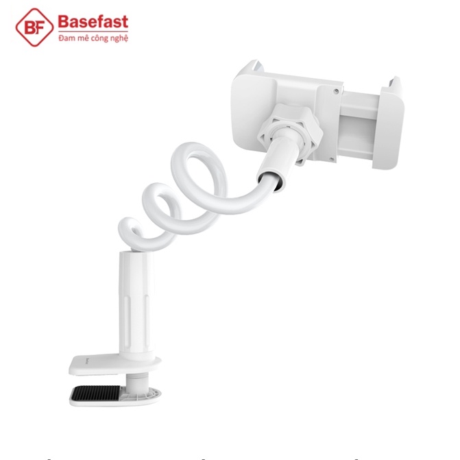 Giá Đỡ Điện Thoại Cao Cấp Basefast GK05 - Kẹp Điện Thoại Đuôi Khỉ chắc chắn Đầu Giường, Bàn Làm Việc