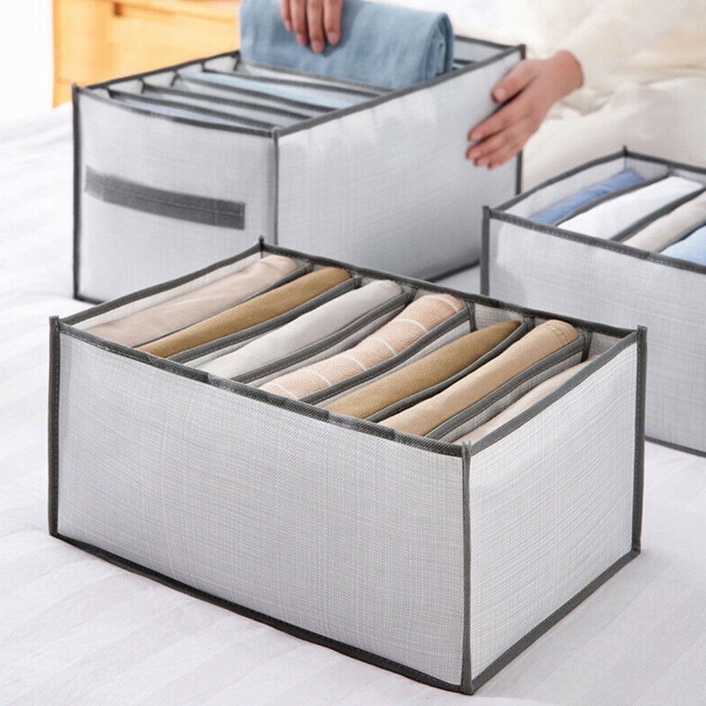 Túi Lưới Đựng Quần Áo 7 Ngăn 3 Kích Thước P4N1