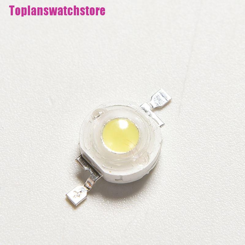 [Toplans] 10 Cái Đèn LED SMD Trắng Tinh Khiết 1W