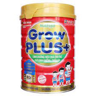 Sữa Nutifood Grow plus+ (màu đỏ) lon 900g