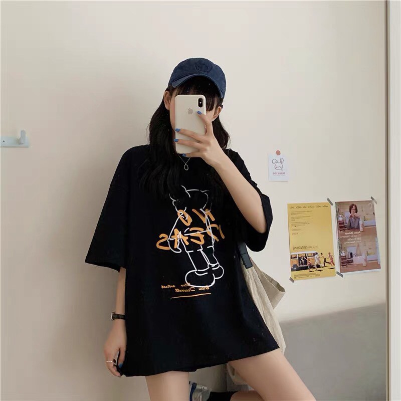 [Mã 11FASHIONSALE1 giảm 10K đơn 50K] Áo Thun in hình pata họa tiết from rộng tay lỡ Unisex | BigBuy360 - bigbuy360.vn