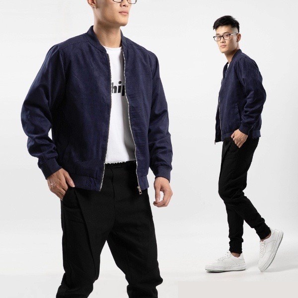 Áo bomber nam  ,Áo khoác da lộn , áo khoác bomber nam form rộng với phong cách ulzzang hàn quốc.