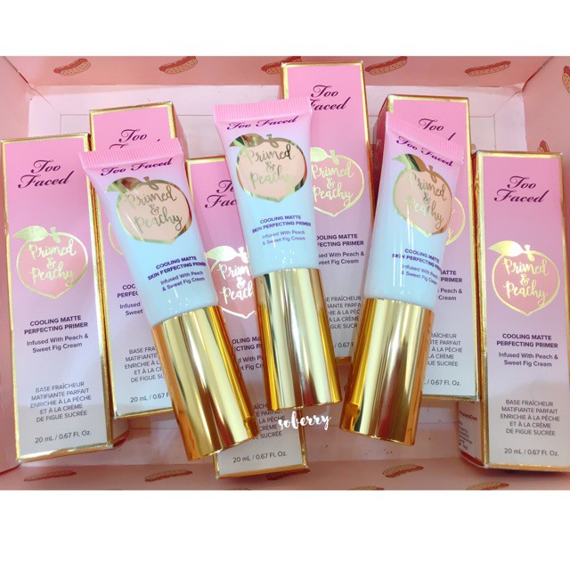 Kem Lót Too Faced Primed & Peachy Cooling Matte Perfecting Primer | BigBuy360 - bigbuy360.vn