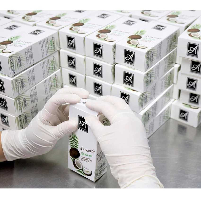 Tẩy Da chết Sợi Dừa Non Acosmetics, Tẩy sạch Da Chết, Loại Bỏ da Sần Sùi trên mặt, cung cấp dưỡng ẩm Cho da 50ml