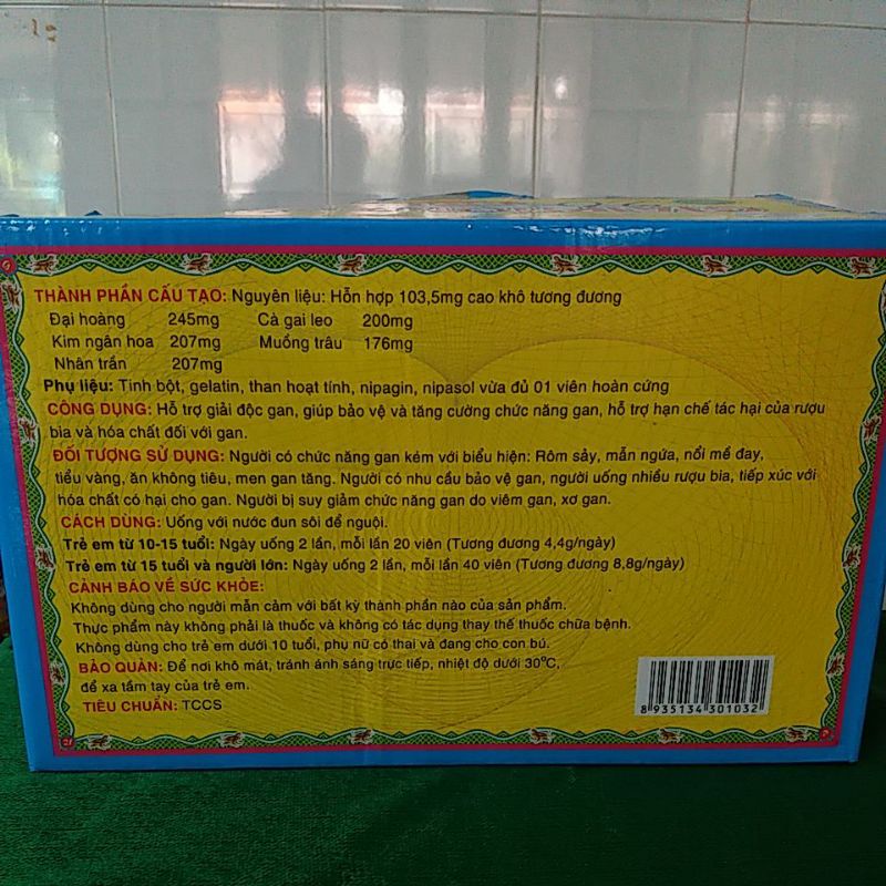 Combo 5 gói Giải phong hoàn gold đức thọ sanh