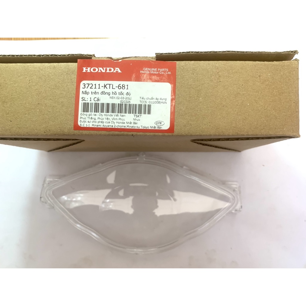 Mặt kính đồng hồ tốc độ HONDA WAVE S (2006-2011) / WAVE ALPHA (37211KTL681)