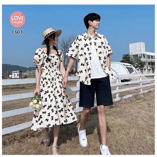 Đồ Đôi - ÁO ĐÔI - SET Áo Váy Đôi Chụp Ảnh Cưới E603 - LoviCouple - Có FeedBack