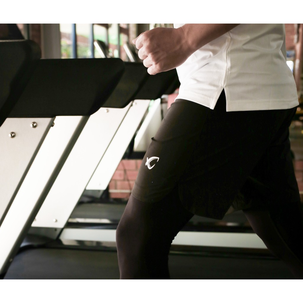 Quần TẬP gym nam dài 2 lớp cao cấp