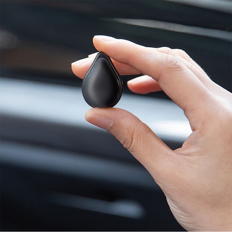 Móc Treo Đồ Gắn Xe Hơi Hình Giọt Nước Đơn Giản Không Để Lại Dấu Vết