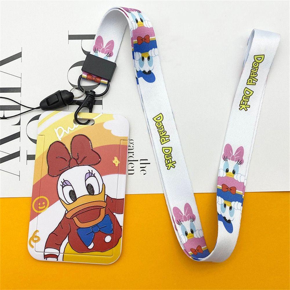 Dây Đeo Thẻ ID / Thẻ Ngân Hàng Hình Chuột Mickey Hoạt Hình Đáng Yêu