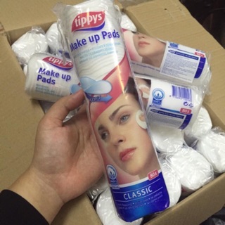 Set 2 bông tẩy trang Tippys Makeup Pads 80 miếng