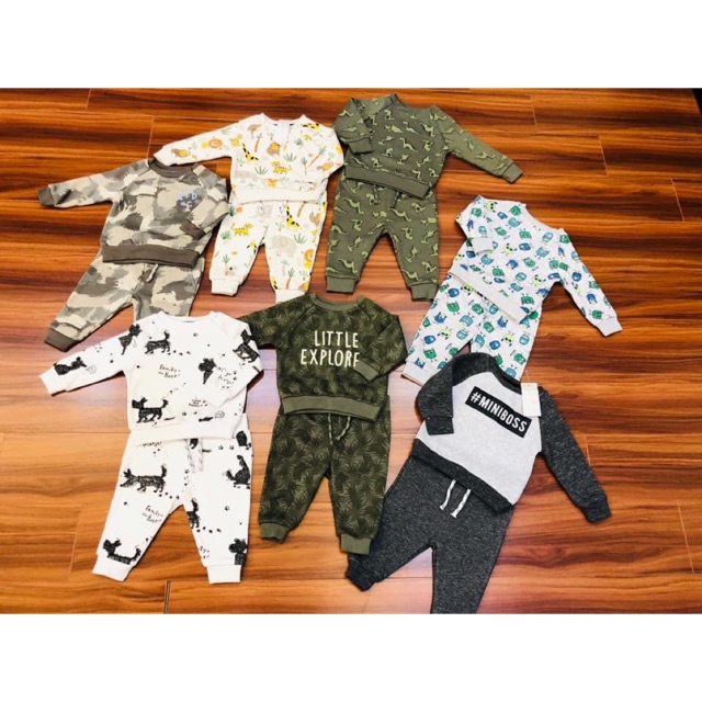 Bộ nỉ BT hàng xuất xịn ( chỉ còn size 0/3m)