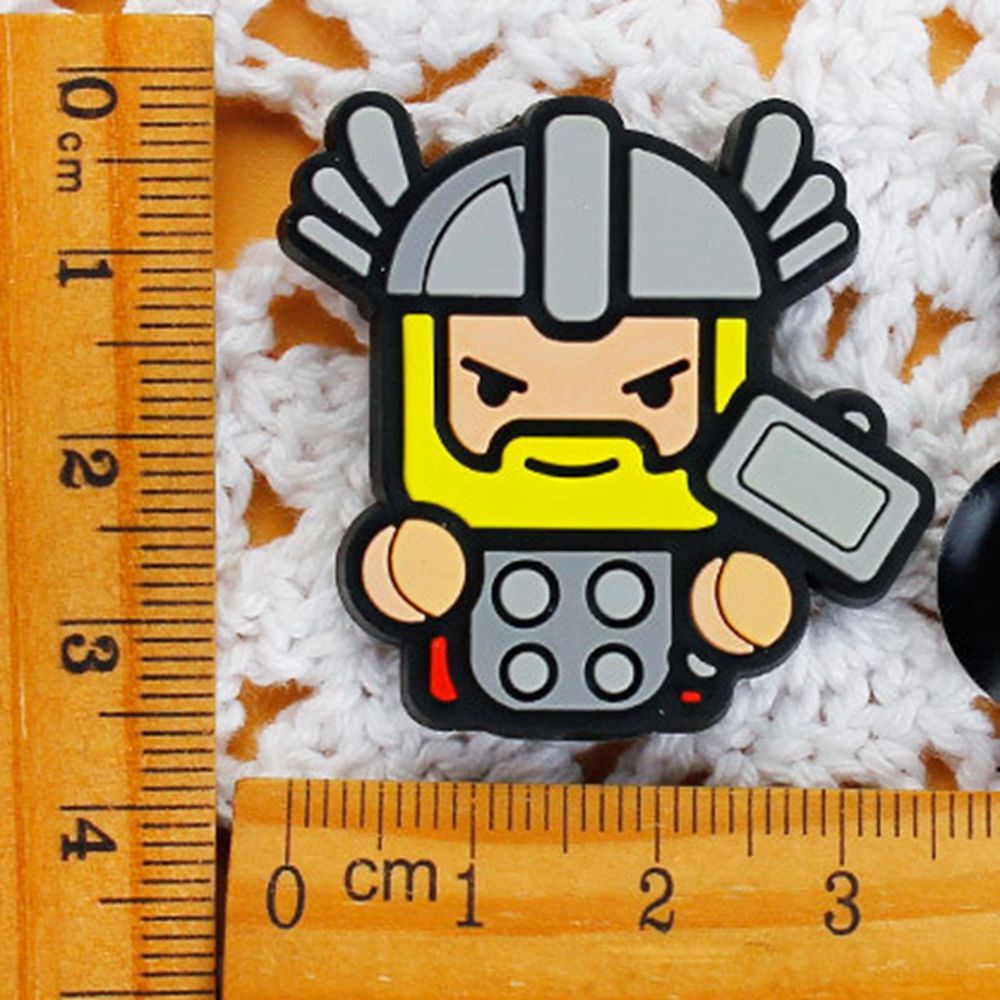 Nam châm gắn tủ lạnh hình siêu anh hùng Marvel hoạt hình dễ thương tiện dụng