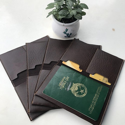 Ví da passport đựng hộ chiếu cao cấp HANAMA C4