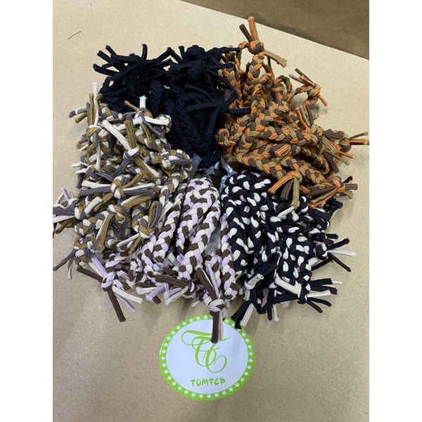 Combo 5 sợi cột tóc thun đơn giãn siêu bền lấy trộn mẫu