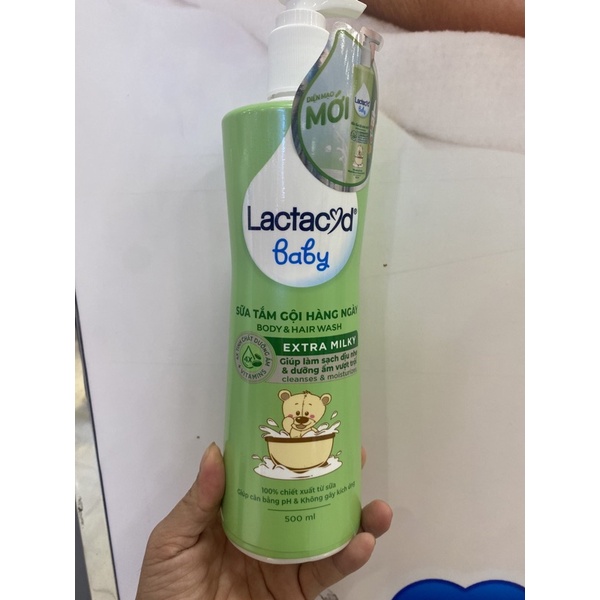 Sữa tắm gội Lactacyd cho bé 500ml