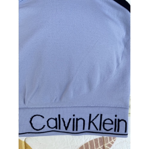 Áo tập Sport Bra Calvin Klein Grey size XL