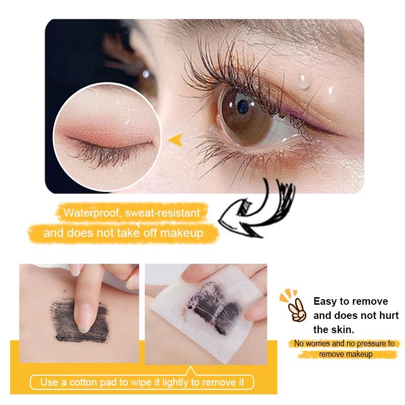 FEPO Mascara SUAKE Chống Thấm Nước Lâu Trôi Chuốt Dày Và Cong Mi