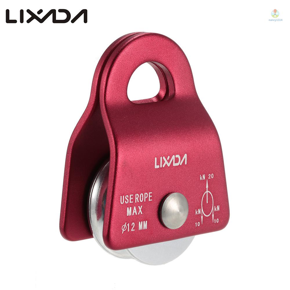 Dây Ròng Rọc Micro 1 / 2in Lixada 20kN Chuyên Dụng Cho Leo Núi / Thợ Săn