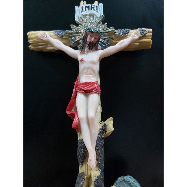 Tượng công giáo - Tượng thánh giá chúa chịu nạn 20cm