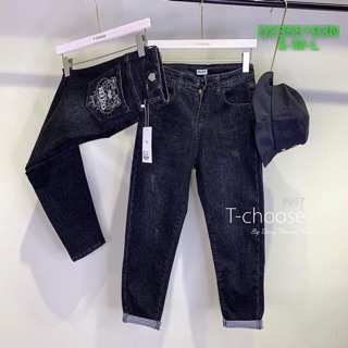 DQT1908 - Quần jean thêu kenzo
