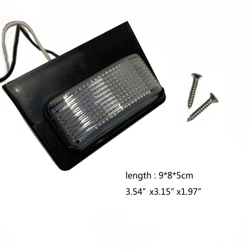 Đèn Led 6 Bóng 24V Gắn Biển Số Xe Hơi Xe Tải