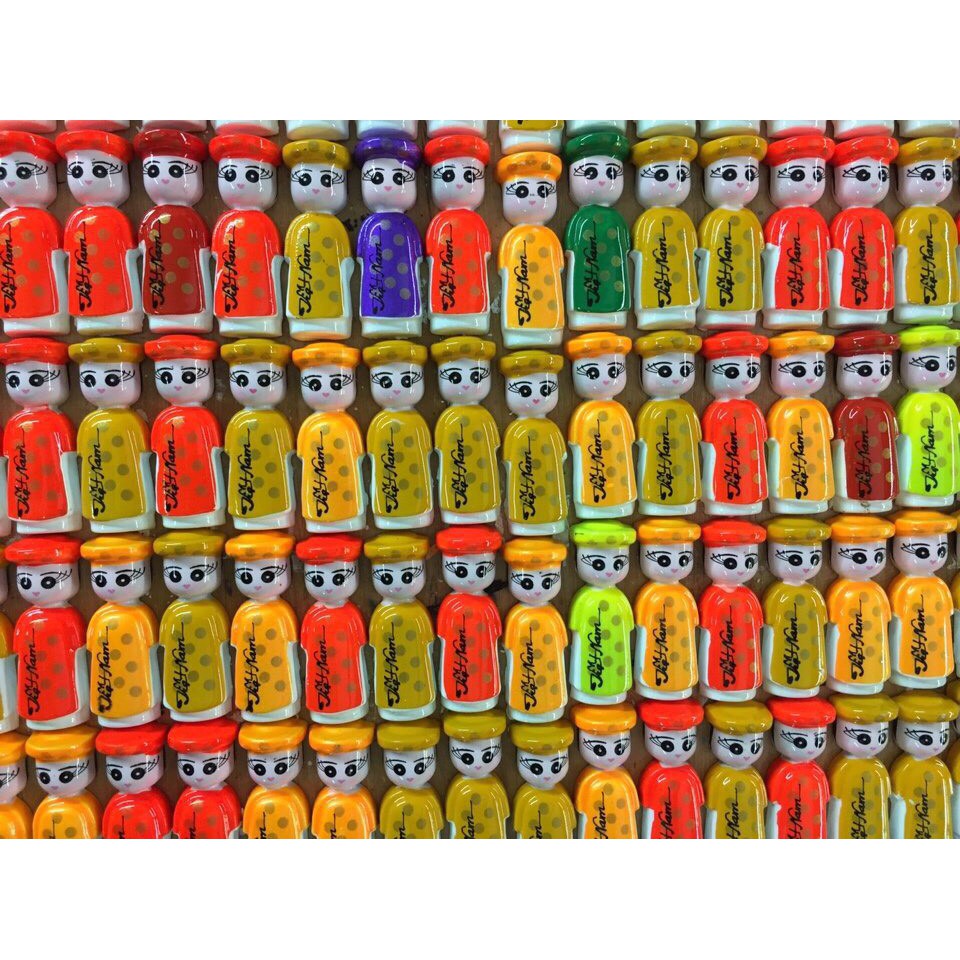 Cặp búp bê cô dâu chú rể - Nam châm trang trí - Size Lớn - 7 cm - luuniemvietnam