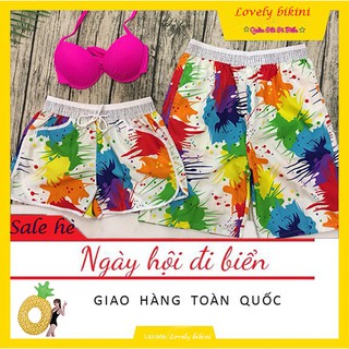 Quần đôi đi biển (kèm ảnh thật )