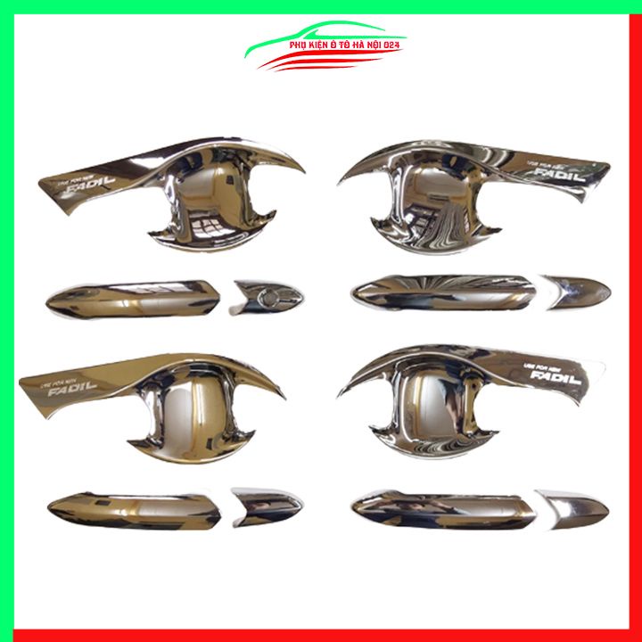 Ốp tay hõm cửa mạ crom Fadil 2019-2024 chống trầy va đập mở cửa xe